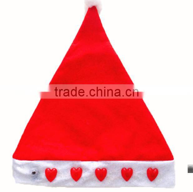 christmas hat yiwu factory Electronic cap LIGHT Hats