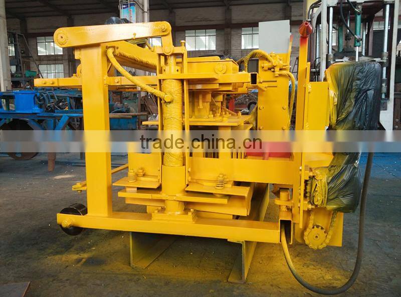indonesia columbia concrete block machine QMY4-30 handmade brick making machine