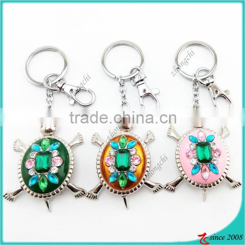 China wholesale keychain metal rotating keychain