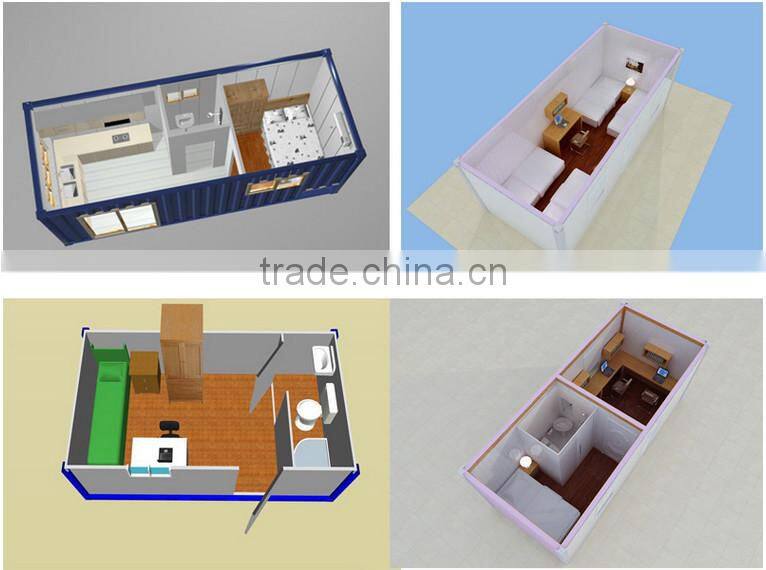 portable odified container house/ movable prefabricated container with wheels /cheap prefab shipping container home