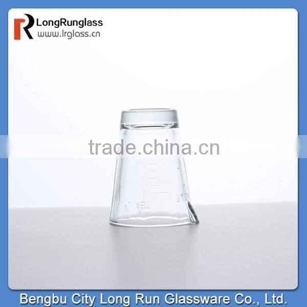 LongRun anhui supplier measuring wine glass clear tasting wine glass cup china manfacturer