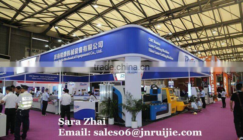 RUIJIE round square rectangular triangular tube pipe fiber laser cutting machine