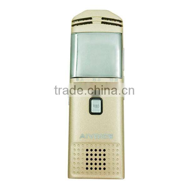 Automatic detection recording digital voice recorder with timing function