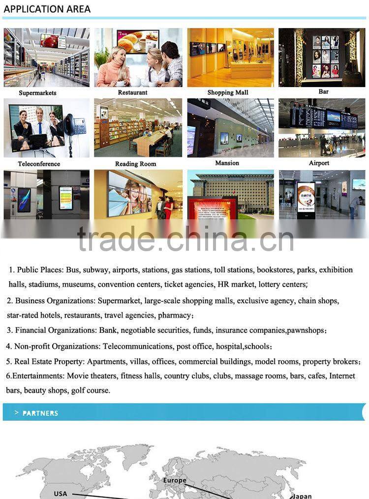 19" TFT Bus LCD Advertising Monitor