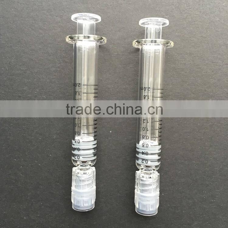 prefilled tip cap disposable syringe 3cc
