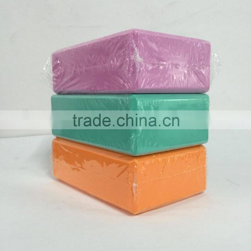 Melors eco-friendly yoga block exercise EVA YOGA blocks and bricks yoga block set