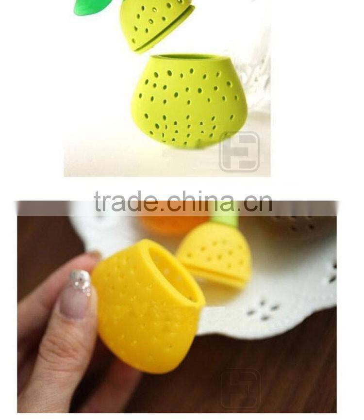 100% Food grade orange pear herbal silicone infusion tea
