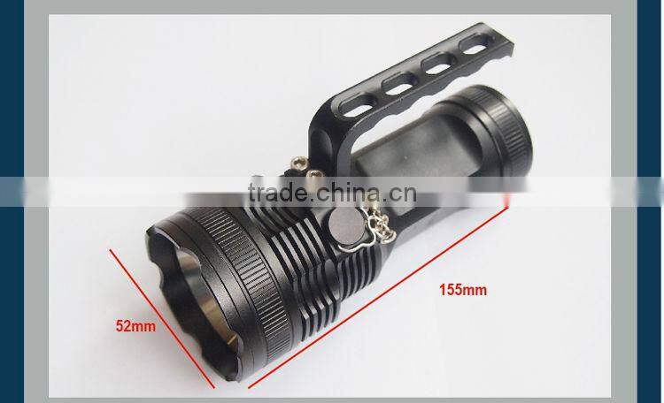 2015 Super Bright XM-L T6 aluminum High power spotlight 2000lm