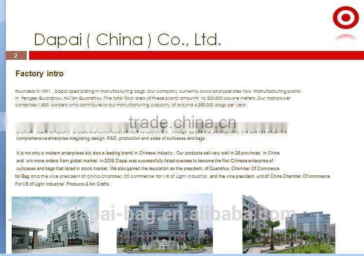 Quanzhou dapai 2015 china Hot Sale Cheap Duffle Bag Price Travel Duffel Bag Round Luggage Travel Bag