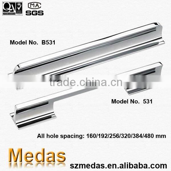 Popular aluminium profile Handle for Cabinet and Other Furniture: