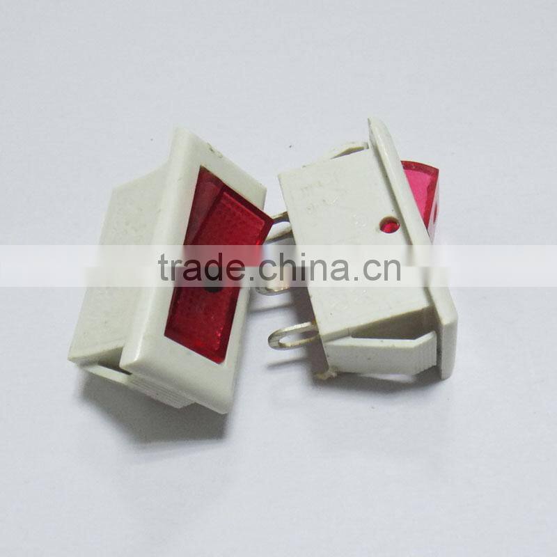 rocker switch 13A~120V, 10(3)A~250V AC in rocker switches