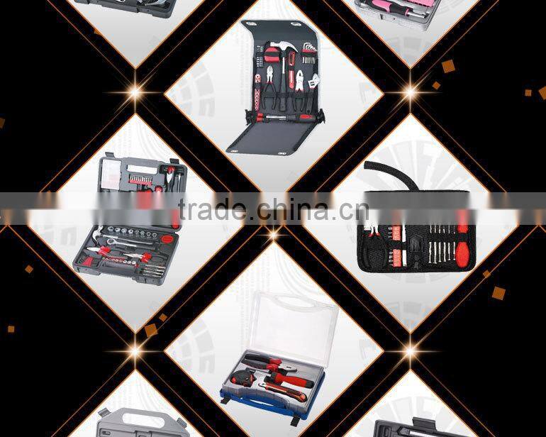 plastic tool set with 19pcs