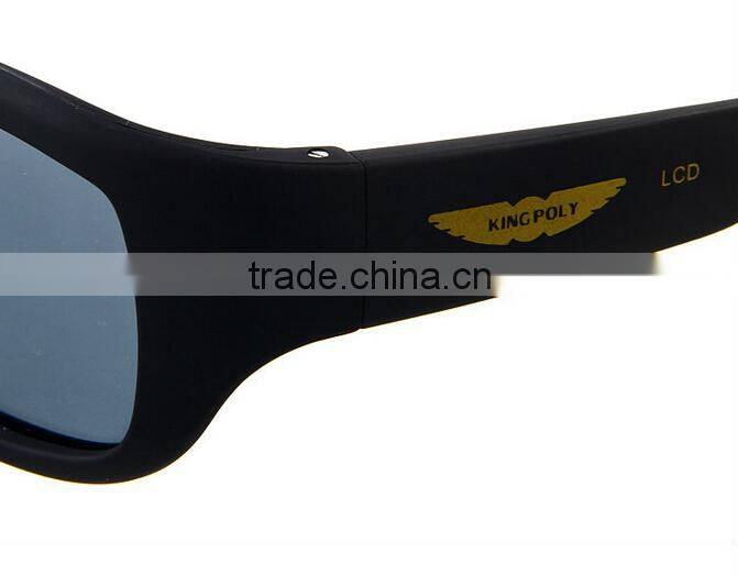 LCD High quality color change sunglasses with electronic standard cell