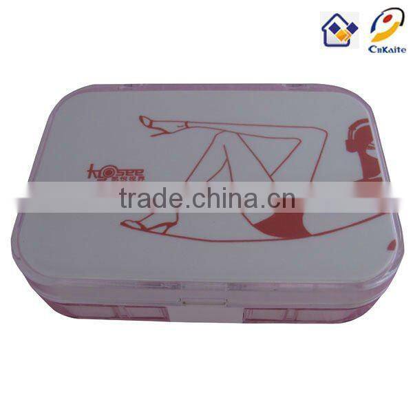 A-8036 White Lady Contact Lens Mate Box Sweet