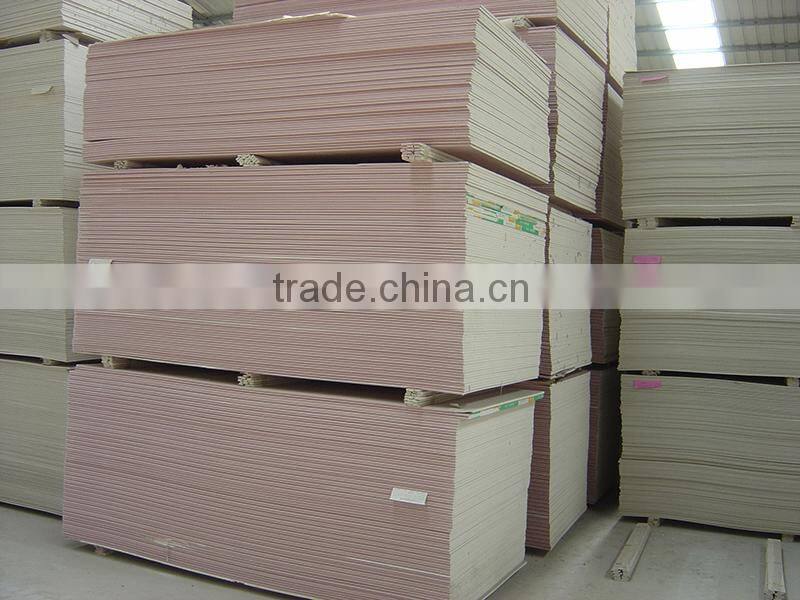 Normal paper gypsum board 8mm,9mm
