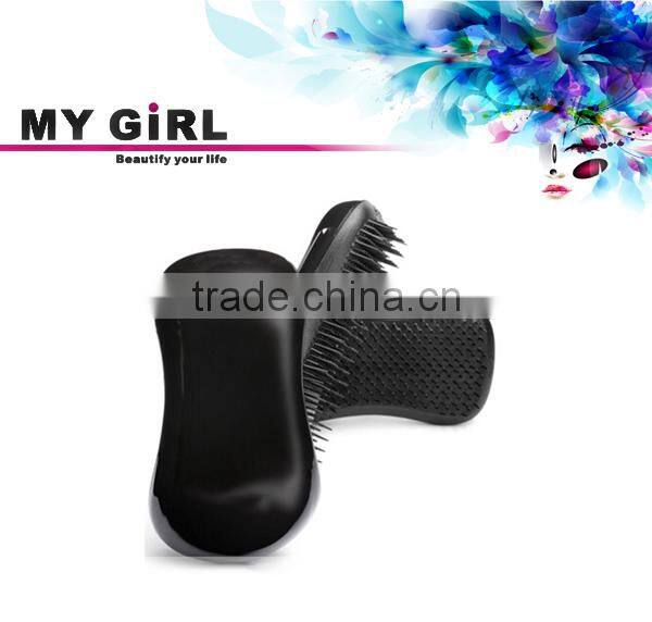 MY GIRL Alibaba plastic Handheld detangle hairbrush teezer detangling hair brush & detangling brush