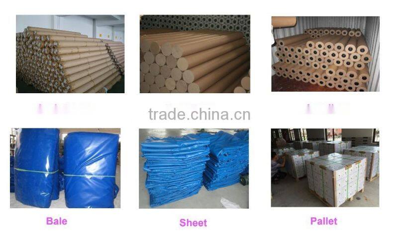 awning fabric pvc tarpaulin color striped tarpaulin