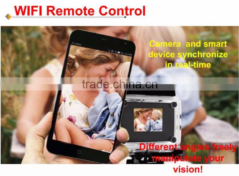 EKEN H9R 170 Degree Wide Angle 4K Ultra HD WiFi Action Camera Sport Cam 2.0 inch Screen with 2.4G Remote Controller