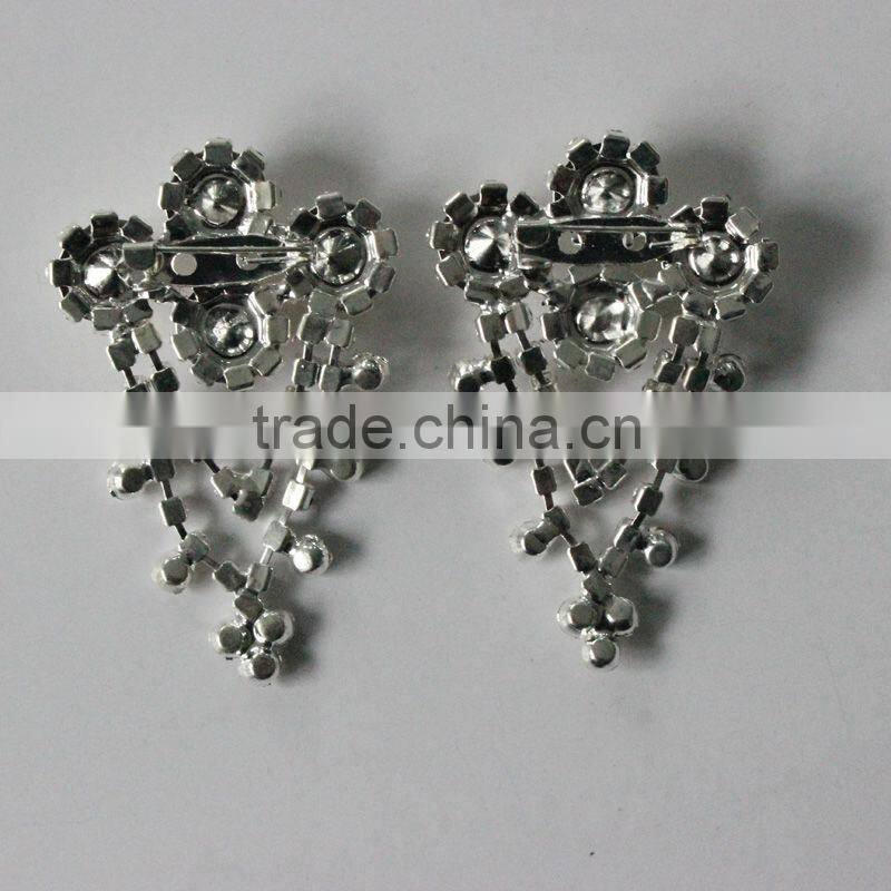 2014 new arrival unique rhinestone decoration for evening dress