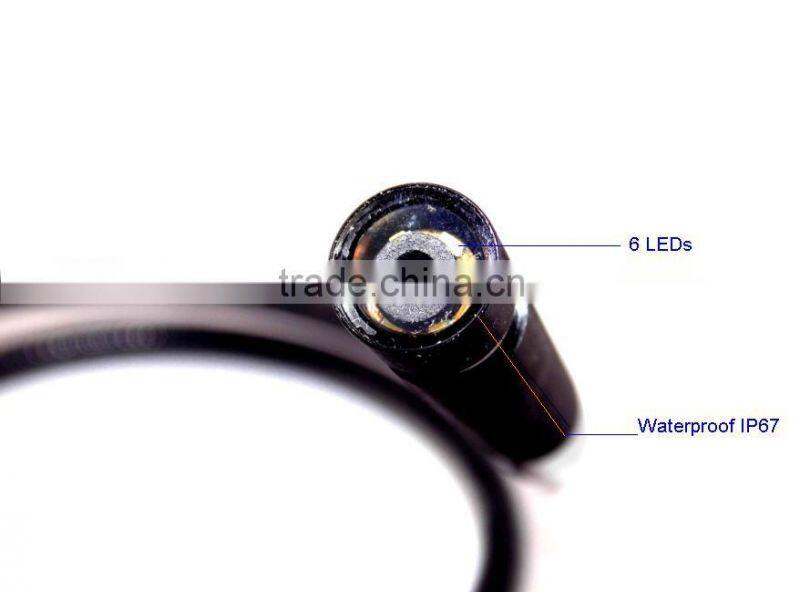 mini HD camera Wireless Hard tube Waterproof wifi endoscope borescope 10mm camera ipad iphone