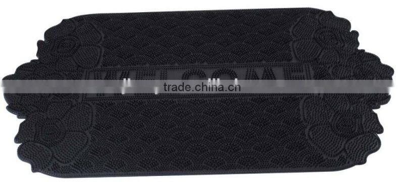 Good quality injection door mats antiSlip Entrance PVC floor mat