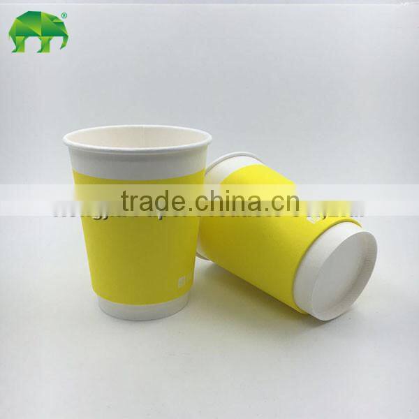 double wall style paper cups for hot drink