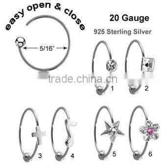 12 Gauge Purple Anodized Titanium Segment Ring