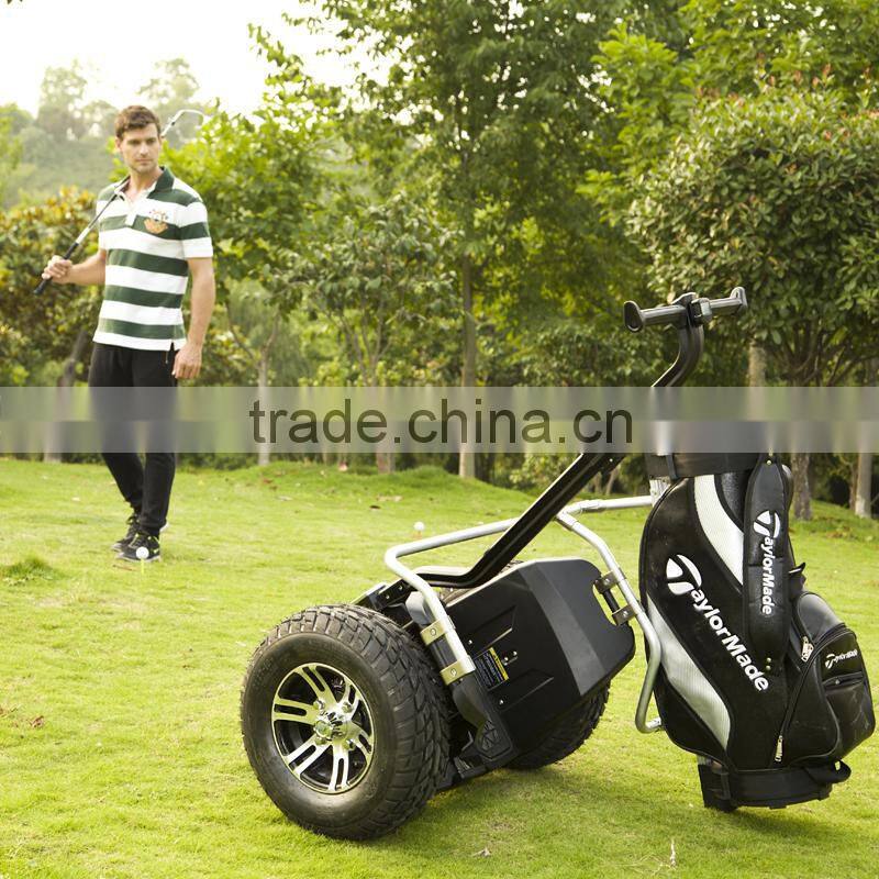 Self-balancing electric golf car auto smart golf car with handle big wheel