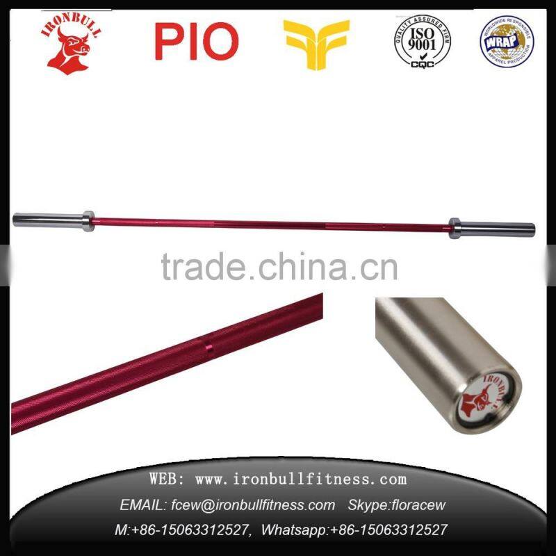 wholesale gym weight lifting aluminium Olympic barbell Bar