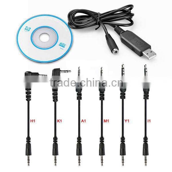 TESUNHO 6 IN 1 USB PROGRAMMING CABLE FOR TWO WAY RADIO