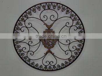 handicrafts home wall decor fleur de lis panel fence iron window grill,iron window design,wrought iron window grill design