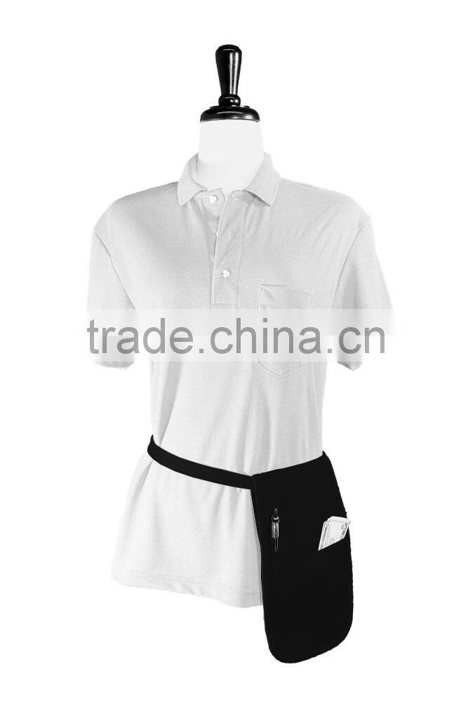 three pocket money pouch with belt