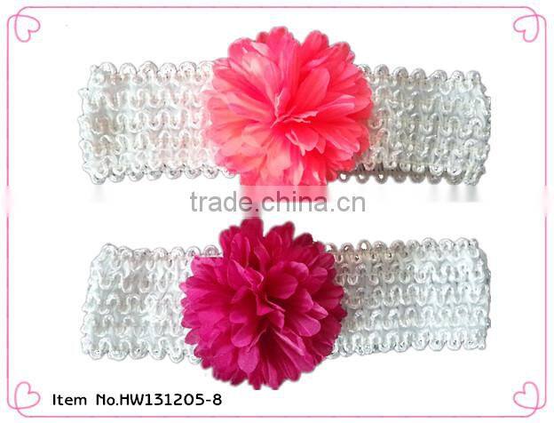 child soft stretch flower headbands accessories