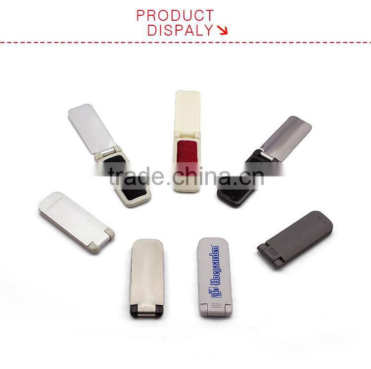 stainless steel lint brush