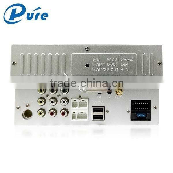 Universal Android4.4.4 OS 6.2 " 2 din car multimedia player with gps navigation system car dvd player