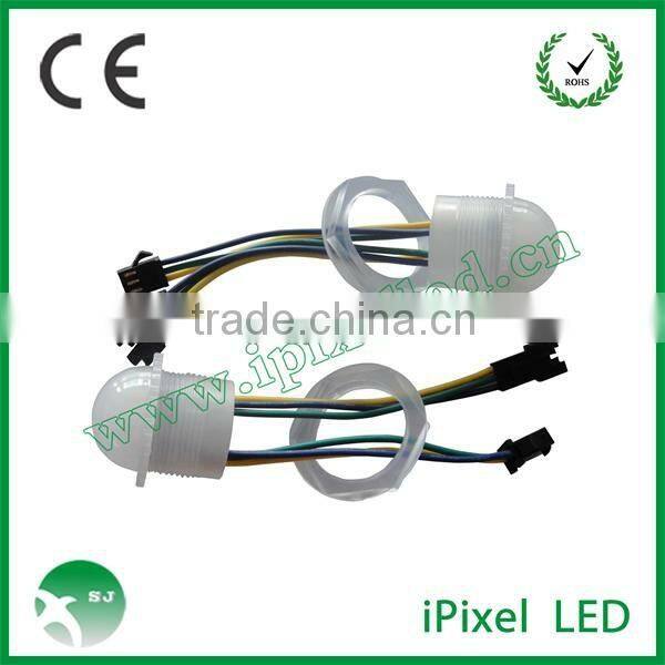 new pixels 19mm install hole replace E14 amusement park rides led