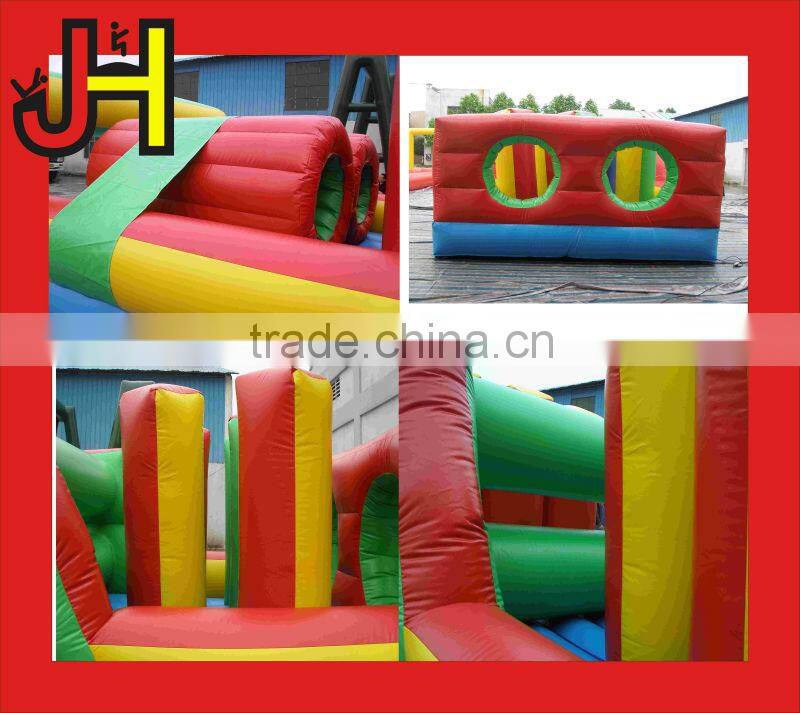Factory Direct Selling High Quality Inflatable Jungle Obstacle Course