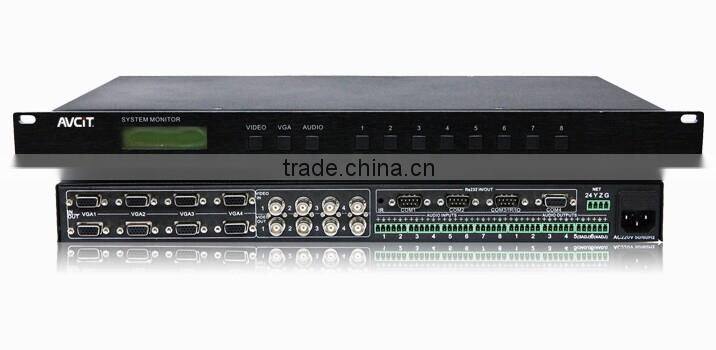 Home AV Control Remote Control Switch 4x4 VGA Matrix Switcher