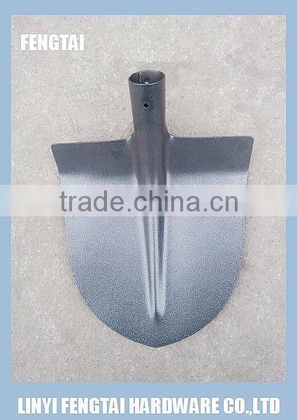Czech Tools Round Nose Steel Garden Shovel Spade