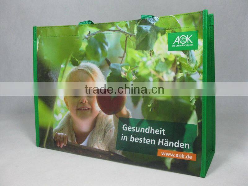 recycled pet laminated shopping bag/recycled pet non woven shopping bag/recycled pet shopping bag