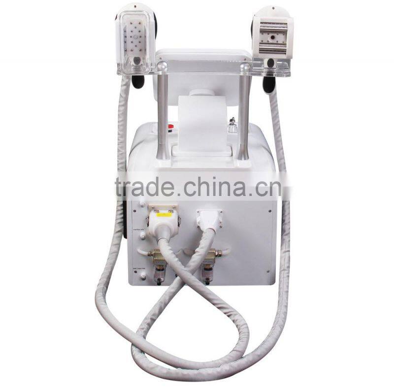 High effective double cryo heads new cool fat freezing instrument