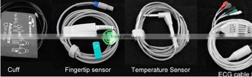 Portable 12.1 inch Multi Parameters Patient Monitor Optional printer with cheap price