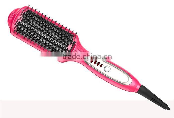 HZ-500 professional hair straightener comb with Aluminum and ceramic spraying