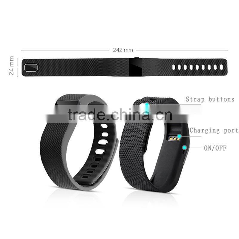 Newest TW64 Fitness Tracker Bluetooth Smartband Sport Bracelet Smart Band Wristband Pedometer For iPhone IOS Android PK Fitbit