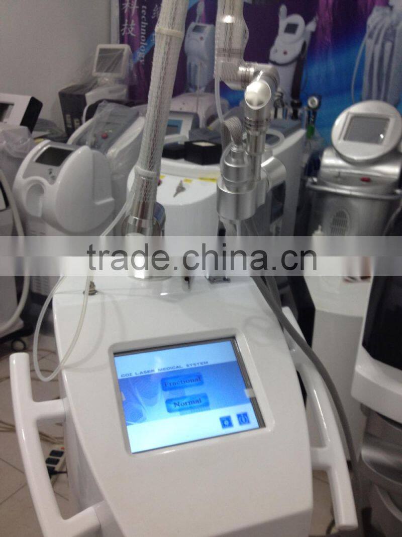 Hot selling!! pixel co2 fractional laser machine with ce approval
