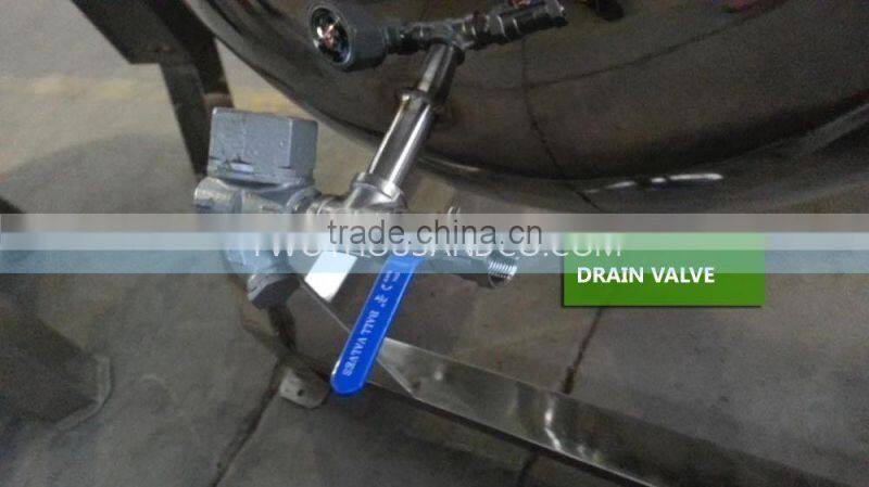 Oil Jacketed Cooking Pot - 100 L, Electric, Tiltable, Without Agitator, TT-JK-ET100