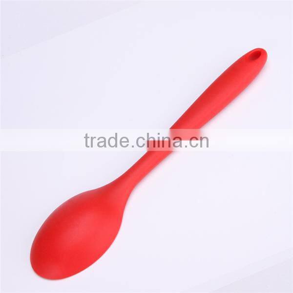 Eco-friendly cartoon baby silicone spoon with lovely cartoon