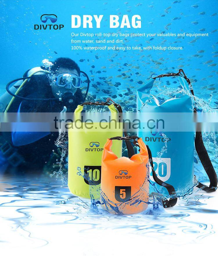 100% waterproof dry bag 5L,10L,15L,20L,30L,40L