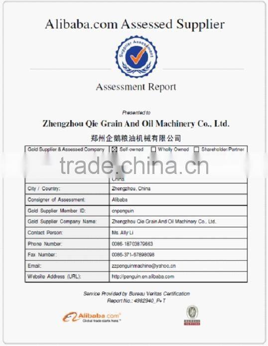 300-500kg/h handling capacity peanut oil press equipment for sale