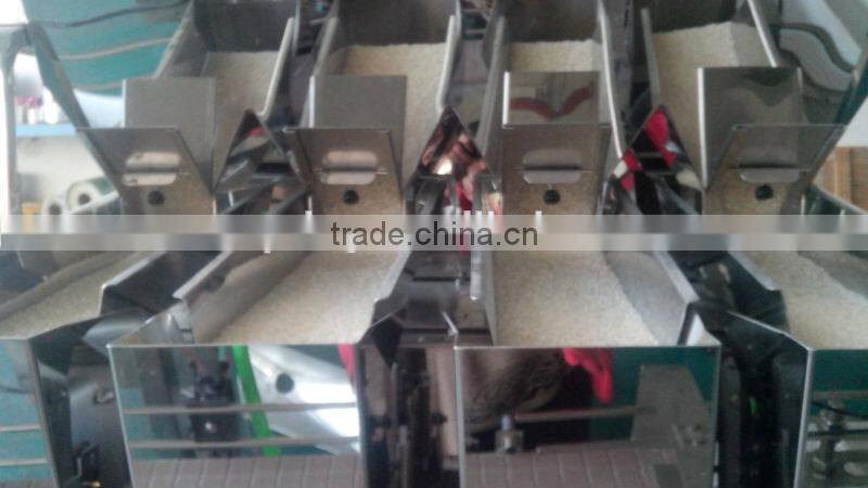4 heads weigher seal and fill machine